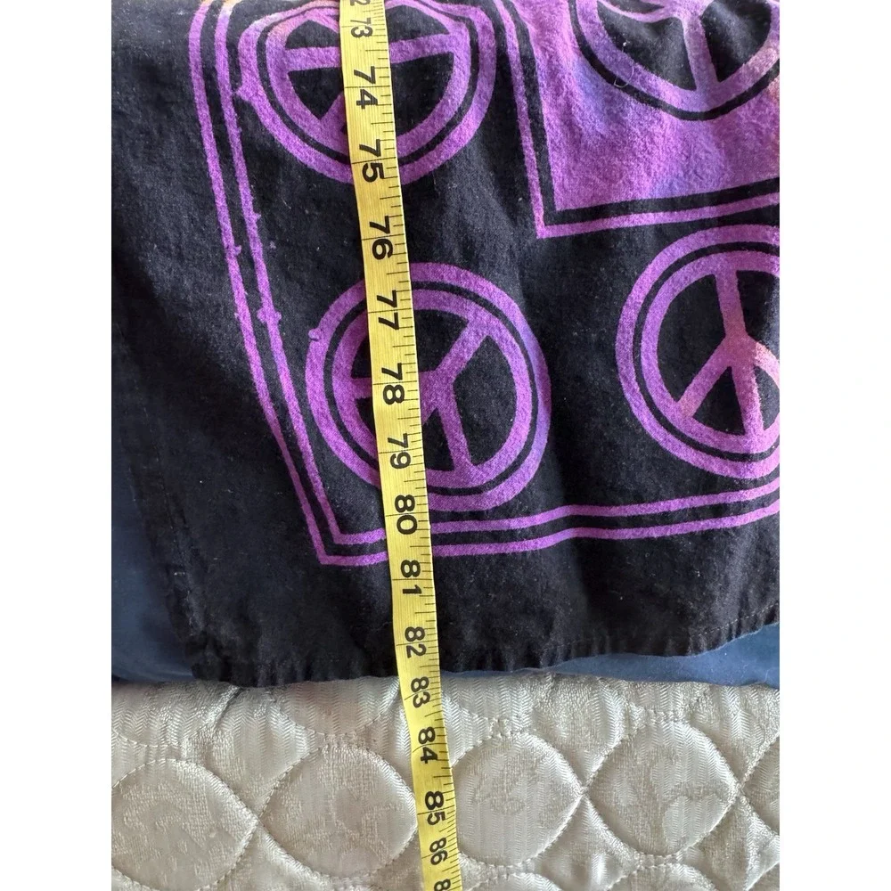 Tie Dye Peace Sign Tapestry